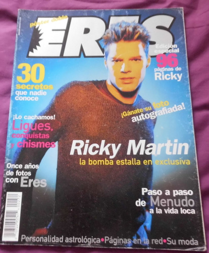 Revista Eres Ricky Martin Menudo