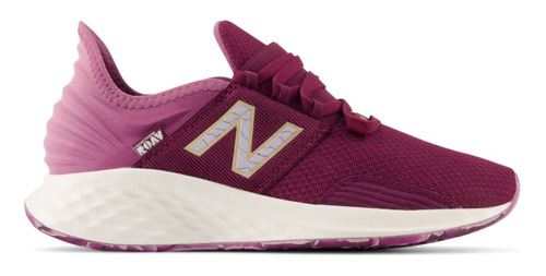 Tenis New Balance Fresh Foam Roav Mujer-vinotinto