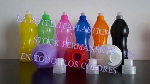 60 Botellita Plastica Souvenirs   X 500cc- Oferta !!!