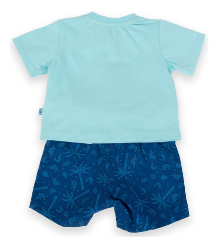 Conjunto Niño Turquesa Pillin (pva821-24cal)