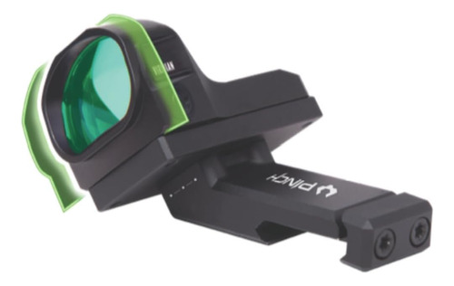 Viridian Pinch Ajustable 35 Grados Offset Optics Mount, Shie