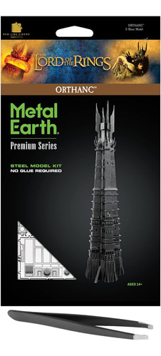 Metal Earth Serie Premium Lord Of The Rings Orthanc - Kit