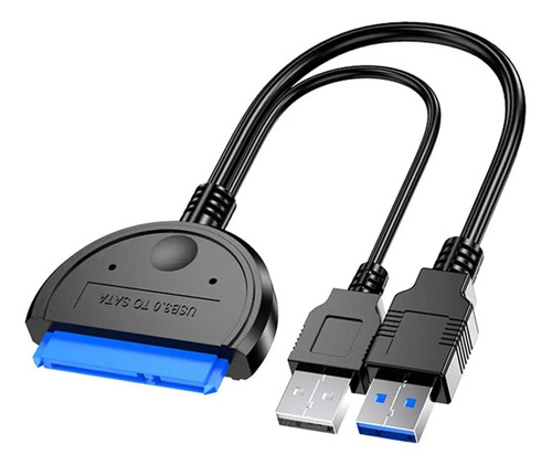 Adaptador Usb 3.0 A Sata 2.5 Con Doble Usb