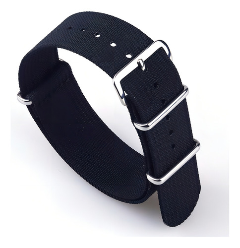 Pulseira Work Compatível Com Moto Watch 70 Black Moswz70-pb Cor Preta