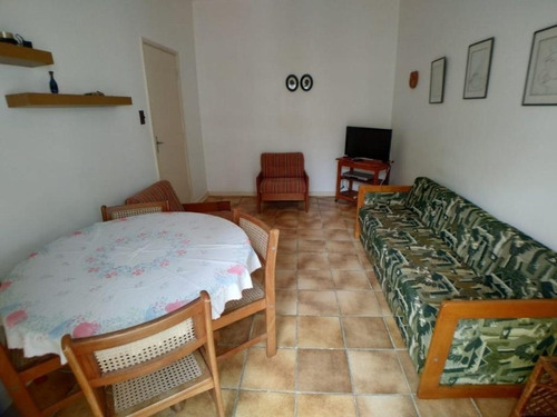 Imagem 3 de 7 de Apartamento Com 1 Dormitório - Praia Das Pitangueiras - Calçadão- Guarujá/sp - Ap4646 - 34711569