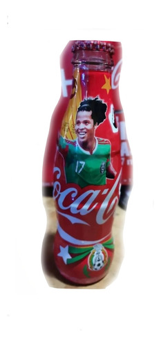 Botella Coca Cola Selección Mexicana Giovani Dos Santos