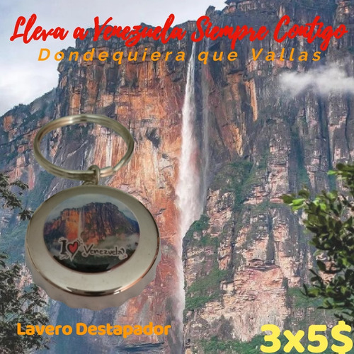 Imagen 3 de 5 de Llavero De Acero Inoxidable