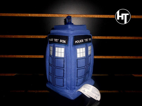 Imagen 9 de 9 de Doctor Who, Tardis, Peluche, Original, Con Luz, Raro, 8 PuLG