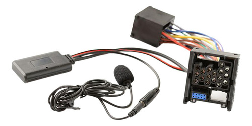 2x Adaptador Auxiliar Bluetooth Com Kit De Microfone Para