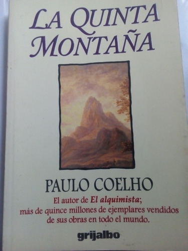 Paulo Coelho La Quinta Montaña Buen Estado