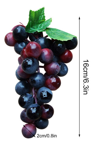 Uvas De Caucho Verde Púrpura, Elásticas, De Goma Blanda, Uva