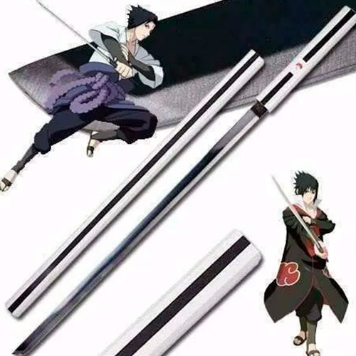 Espada Katana Naruto Shippuden Sasuke Uchicha Cosplay Anime