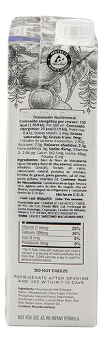 Leche Milkadamia Macadamia Original 946ml