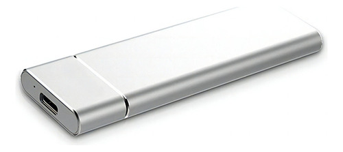 Ssd Externo 512gb Usb Tipo C 400mb/s Leit Prata Ulike