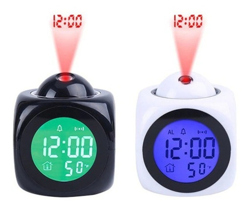Imagen 2 de 10 de Reloj Despertador Multifuncional Digital Lcd