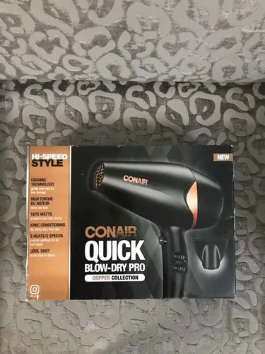 Secador De Cabello Conair Quick Blow dry Pro MercadoLibre