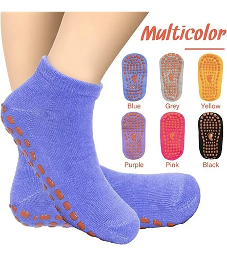 Calcetines Antideslizantes Para Niñas Aodon Socks