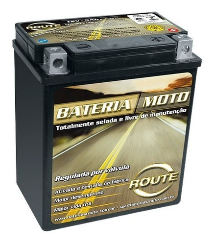 Bateria Moto Route Ytx7l-bs Dafra Speed 150 Cc Ano 07/ ...