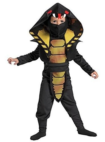 Disfraz De Cobra Ninja Para Niños Pequeños, 3t-4t