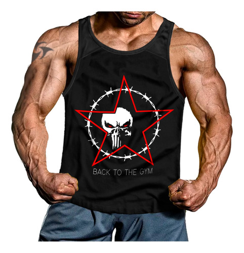 Musculosa Training Back To The Gym Black Edition Genetic