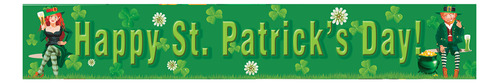 F Banner Del Día De San Patricio Para Celebrar La Prohibició