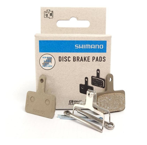 Imagen 1 de 3 de Pastillas De Freno A Disco Shimano B05s Rx Resina