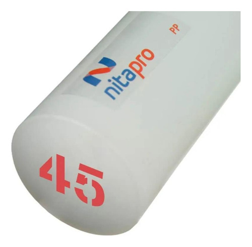 Tarugo De Nylon Nitapro 45mm X 500mm