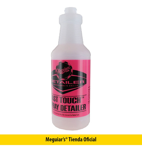 Botella De Plástico Multiuso Meguiars Last Touch 