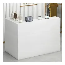 Comprar Escritorio Nacion Muebles Counter Para Oficina Color Blanco