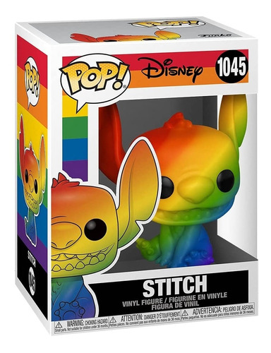 Funko Pop Pride Disney Stitch (rainbow)