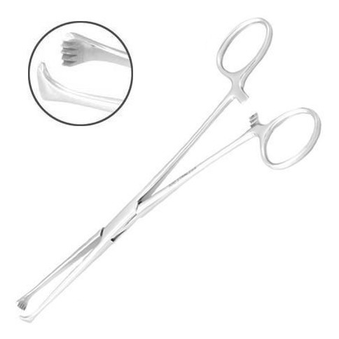Pinça Allis-baby 12 Cm Inox Autoclavável - Abc