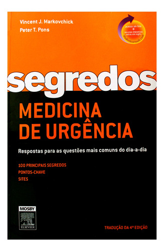 Segredos De Medicina De Urgência  - 4ª Edição