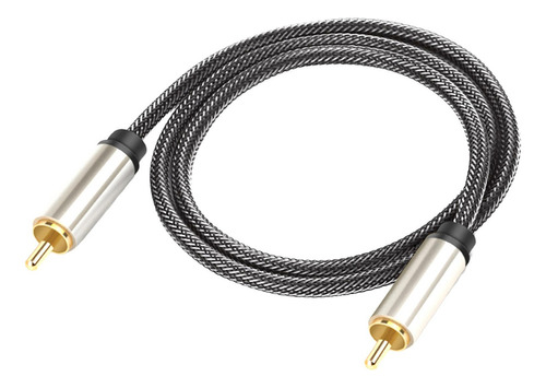 Cable Coaxial De Audio Digital Rca Macho A Macho 1m