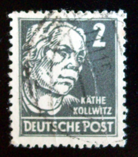 Alemania, Ddr - Sello Mi. 327 K Kollwitz 2pf Usado L4566
