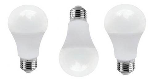 Lámpara Led Bulbo Opal E27 12w 950lm Luz Fría Pack X 3 -sc-