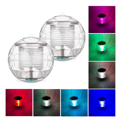 Luz Nocturna Led Led Para Exteriores, Flotador De Agua Color