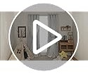 Cortinas Shabby Chic De Doble Capa Para Dormitorio 132x213 C