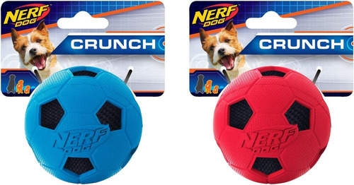Pelota De Fútbol Nerf Dog, Juguete Interactivo Para Perros