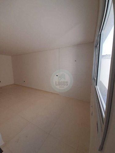 Imagem 7 de 17 de Cobertura Com 2 Dormitórios À Venda, 92 M² Por R$ 380.000,00 - Vila Apiaí - Santo André/sp - Co0073