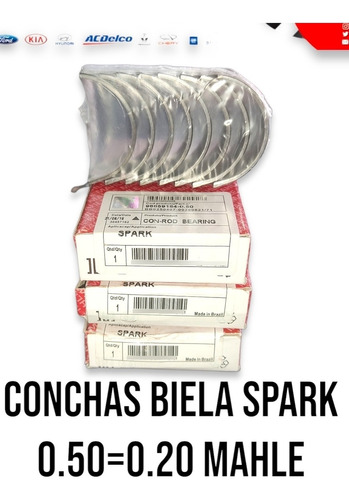 Conchas Biela Spark 0.50=0.20  Originales Mahle