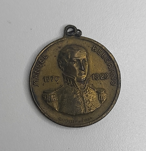 Medalla Centenario Manuel Belgrano Bronce 1920