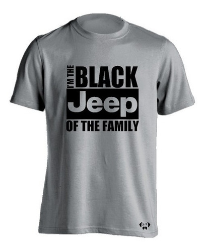 Sarcasmo Playera Black Jeep Of The Family Dtg