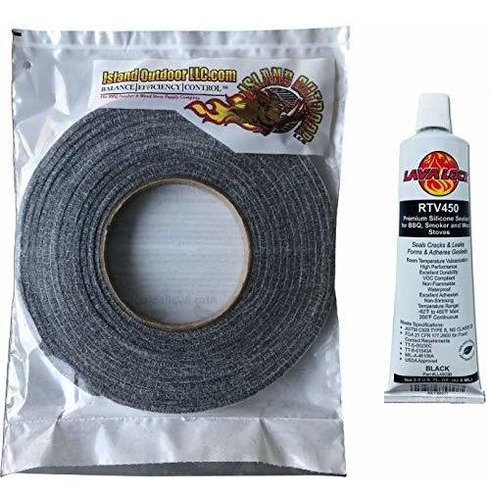 Lavalock Auto Stick Kit 1/2  X 1/8  Gris Barbacoa Ahumador J