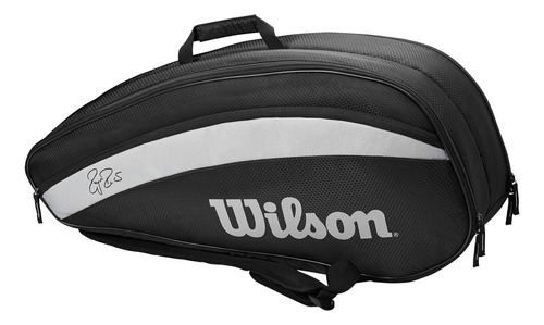 Raquetero Wilson Team Roger Federer X6 Negro 