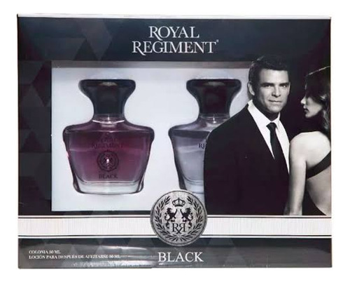 Royal Regiment Black Colonia Y Locion 50 Ml Original Ultimo 