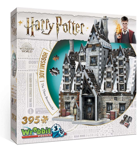 Wrebbit 3d - Harry Potter Hogsmeade Los Tres Escobas 3d Romp