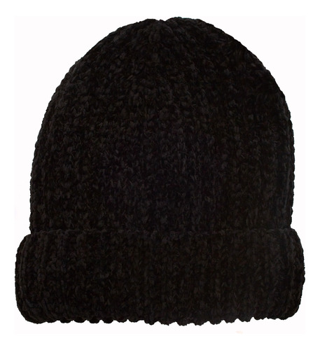 Gorro Lana Rocky Beanie Chenille Corderito Mujer Nena Niña