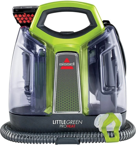 Aspiradora Bissell Pro Heat Portatil Moderna Limpia Pisos Color Negro/Verde