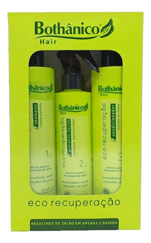  Bothânico Cosméticos Kit Shampoo e Condicionador Eco Recuperação - Bothânico