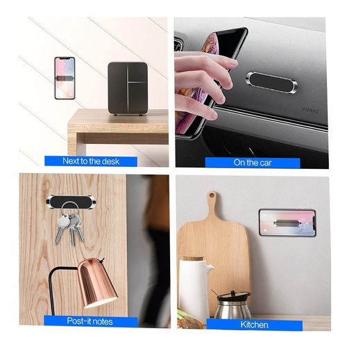 Imagen 5 de 6 de Soporte Magnetico Para Celular Para Usar En El Carro